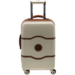 Delsey Chatelet 4-Wheel 55cm Cabin Suitcase Cream